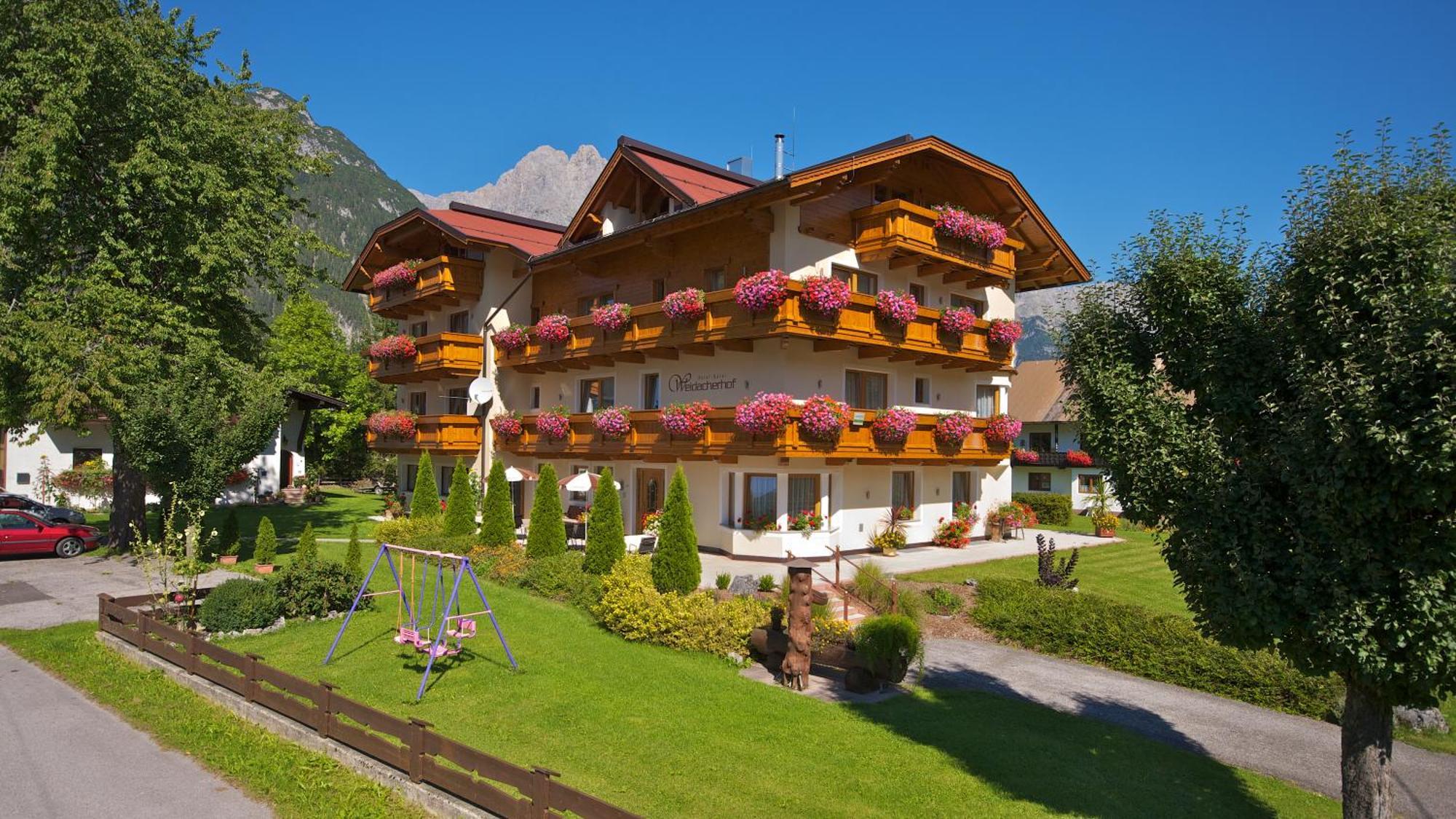 Hotel-Garni Weidacherhof Leutasch Exterior foto